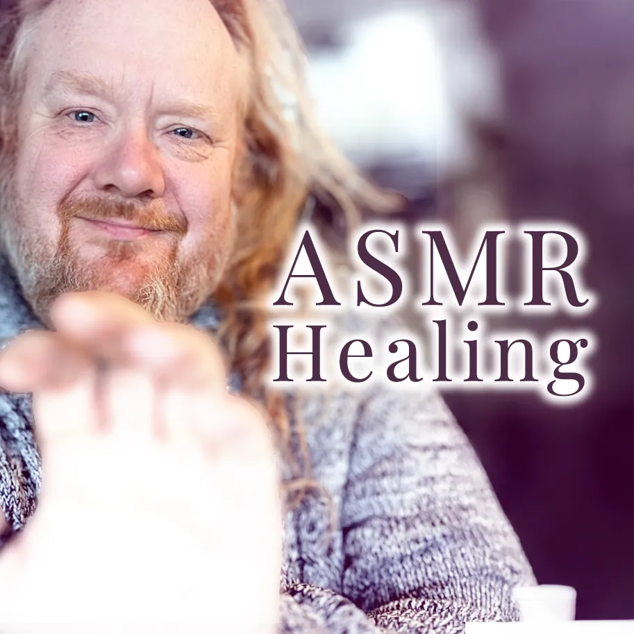 Et billede af Per Mygind, der giver en ASMR healing