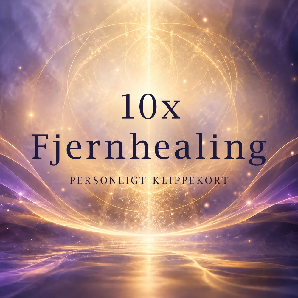 10 × Fjernhealing – personligt klippekort